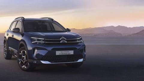 2022 Citroen C5 Aircross debuts in India: Check price, features 2022 Citroen C5 Aircross debuts in India: Check price, features