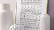 How to make mudcloth art on paper