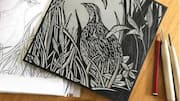 What is linocut printing?
