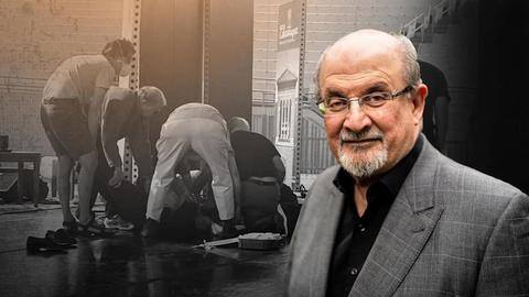 Iran blames Salman Rushdie, his supporters for attack as author recovers Iran blames Salman Rushdie, his supporters for attack as author recovers