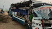 UP: 3 killed, 15 injured in head-on collision of buses