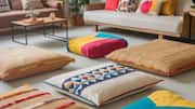How floor cushions can elevate your living room