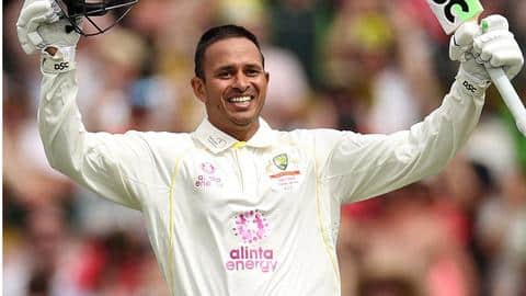 The Ashes: Australian batter Usman Khawaja slams ninth Test century The Ashes: Australian batter Usman Khawaja slams ninth Test century