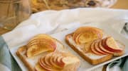 Apple slices + nut butter toast: 5-minute prep