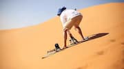 Adventure lovers, you must try dune-boarding in Morocco