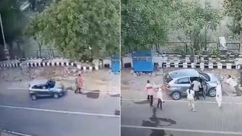 Delhi woman mows down elderly couple; says she was distracted Delhi woman mows down elderly couple; says she was distracted