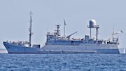 Video: Russian drone strike sinks Ukraine's 'largest' naval ship 