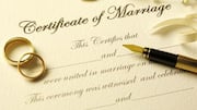 If applying for a marriage certificate, read this