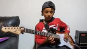 9-year-old guitar prodigy sets sights on Guinness World Record