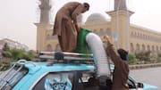 Afghan taxi drivers using rooftop coolers to survive extreme heat