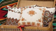 Add elegance to your decor with cross embroidery 