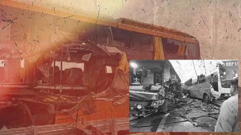 UP: 8 killed in double-decker bus collision on Purvanchal Expressway UP: 8 killed in double-decker bus collision on Purvanchal Expressway