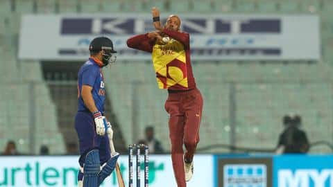 IND vs WI, 2nd T20I: Visitors needs to chase 187 IND vs WI, 2nd T20I: Visitors needs to chase 187