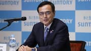 Suntory chairman, Japan's top business leader, resigns amid cannabis probe