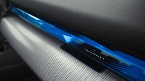 It gets BMW Curved Display and optional BMW Interaction Bar