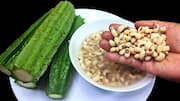 How to turn ridge gourd-cowpea into delicious dishes