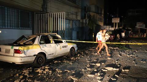 Powerful earthquake near Mexico's Acapulco kills at least one Powerful earthquake near Mexico's Acapulco kills at least one