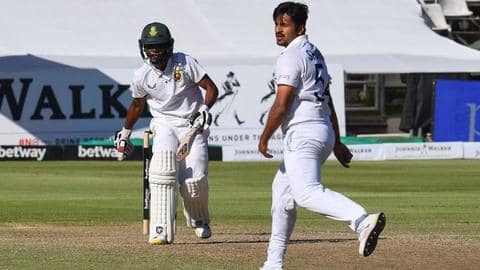 Newlands Test: SA lose two wickets, require 111 more runs Newlands Test: SA lose two wickets, require 111 more runs