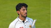 Pakistan's Azan Awais shines with hundred on Test debut