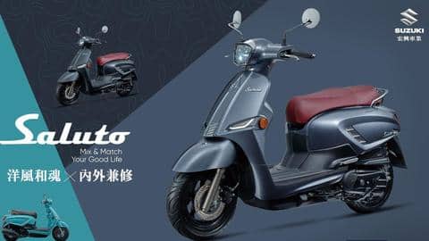 2022 Suzuki Saluto 125 scooter, with retro design, goes official 2022 Suzuki Saluto 125 scooter, with retro design, goes official