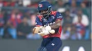 Nepal's Dipendra Singh scripts records with second T20 WC fifty