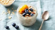 Quick and healthy: Hazelnut banana overnight oats