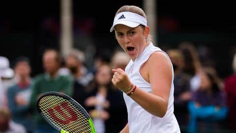 Eastbourne International: Jelena Ostapenko beats Camila Giorgi, reaches final Eastbourne International: Jelena Ostapenko beats Camila Giorgi, reaches final
