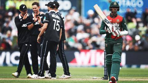 1st ODI, NZ thrash Bangladesh by eight wickets: Records broken 1st ODI, NZ thrash Bangladesh by eight wickets: Records broken
