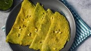 Quick and healthy: Green moong dal cheela