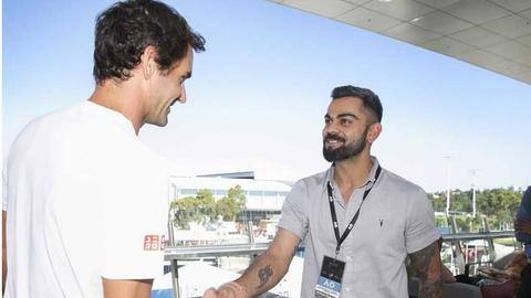 You will be the greatest: Virat Kohli to Roger Federer You will be the greatest: Virat Kohli to Roger Federer