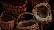 How to stop woven baskets from collecting dust