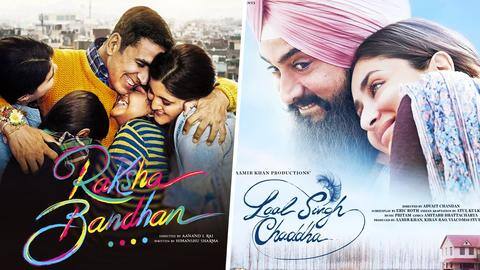 It's 'Raksha Bandhan' vs 'Laal Singh Chaddha' at box office It's 'Raksha Bandhan' vs 'Laal Singh Chaddha' at box office