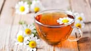 How does chamomile infusion help fix nausea