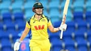 Georgia Voll slams her 2nd WODI century, both against India