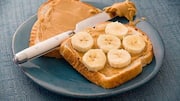 Quick and tasty: Peanut butter banana toast 