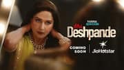 What drew Madhuri to serial killer role in 'Mrs. Deshpande'