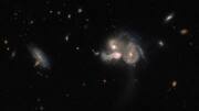 NASA's Hubble spots three galaxies that are set to collide
