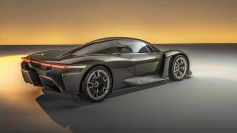 The coupe features Le Mans-style doors and all-LED lighting