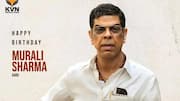 Murali Sharma joins Chiranjeevi's 'Mega 158' cast