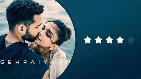 'Gehraiyaan' review: Deepika Padukone's brilliantly vulnerable act pays off 'Gehraiyaan' review: Deepika Padukone's brilliantly vulnerable act pays off