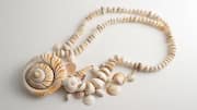 How to create beautiful necklaces from beach finds