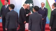 Video: Modi, Putin, Xi share warm moment at SCO summit