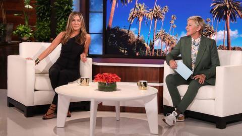 Ellen DeGeneres's show to host first-guest Jennifer Aniston in finale Ellen DeGeneres's show to host first-guest Jennifer Aniston in finale