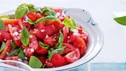 Take your dishes up by several notches with basil-tomato combo!