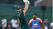 Tim David hammers second T20I half-century against India, sets records