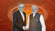 Australian PM Anthony Albanese, Modi watch cricket match in Ahmedabad