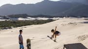 Planning Praia do Norte trip? Include sandboarding on these dunes