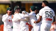 1st Test: Bangladesh further tighten grip over Australia