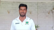 Meghalaya's Akash Choudhary slams fastest-ever FC half-century in 11 balls