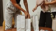Save closet space with these bag-folding tips